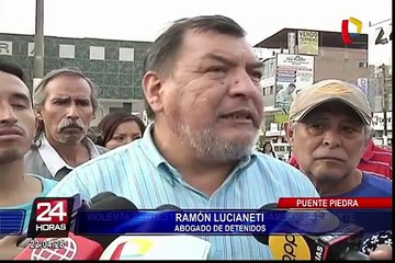 Puente Piedra: ¿cuál es la situación de los detenidos tras violenta protesta?