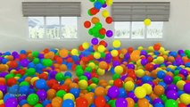 Crazy Ball Pit Show 3D Colors For Children To Learn - Colours For Kids To Learn - Learning Videos-gMDn