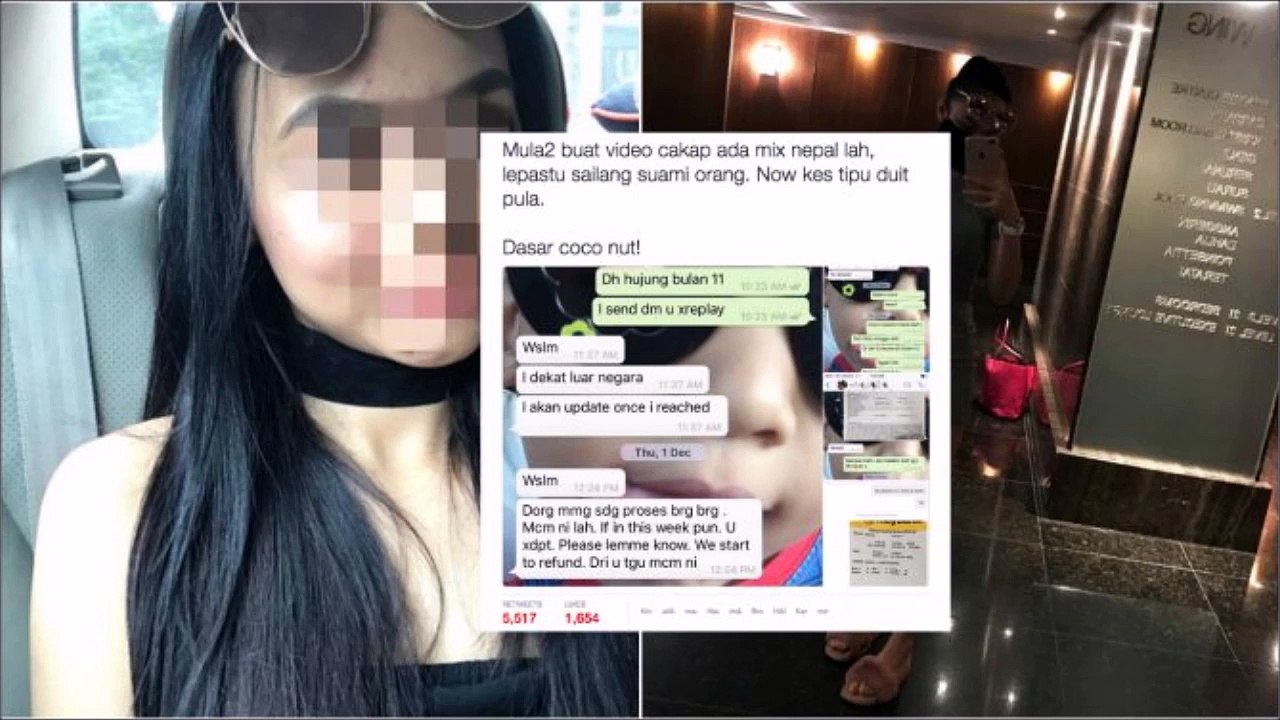 Panas!'Coco',Lepas Rampas Suami Orang,Kini Tipu Duit Pelanggan..-PSSidYrh-YE