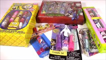 SHOPKINS! Lip BALM Spongebob LPS Ever After High PEPSI Power Rangers LIP Balm Haul! FUN