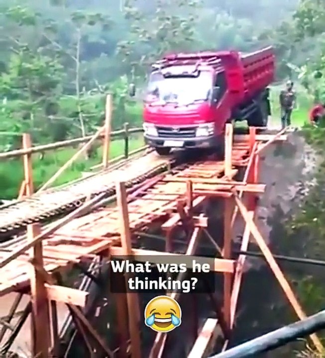 Best Driver Ever with funny acident