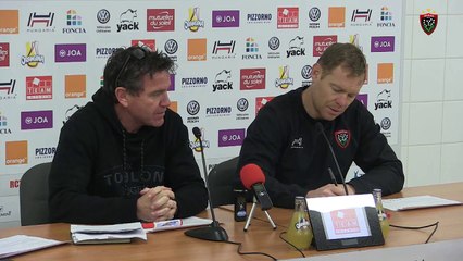 Avant-match Clermont-Toulon : Mike Ford
