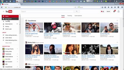 Custmoize Your Channel Home Page [Home, Videos, About...]