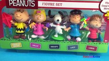 PEANUTS FIGURES - CHARLIE BROWN SNOOPY LINUS SALLY LUCY  & PAW PATROL CHASE HELLO KITTY SCHOOL BUS-YNbSD