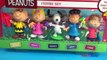 PEANUTS FIGURES - CHARLIE BROWN SNOOPY LINUS SALLY LUCY  & PAW PATROL CHASE HELLO KITTY SCHOOL BUS-YNb