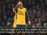 Ozil's 'been in bed for two weeks' - Wenger
