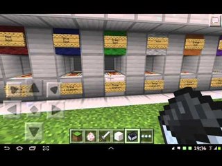 Minecraft pe:0.9.4 aphaรีวิว wool machine