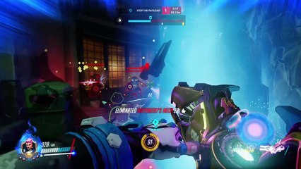 Zarya/Hanzo King's Row