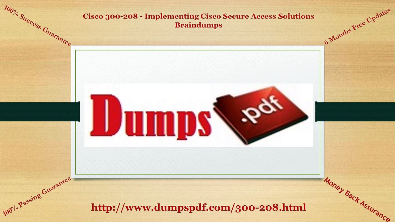 300-208 Practice Exam Questions