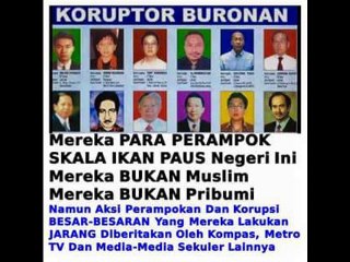 [43] WASPADA PROPAGANDA Keji KRISTEN Kuasai Muslim׃ “Lebih Baik Pemimpin Kafir Tapi Jujur Daripada Muslim Tapi Korupsi!“