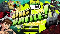 BEN 10 | The Big Battle Awesome Cartoon Network Game | Dip Games for Kids