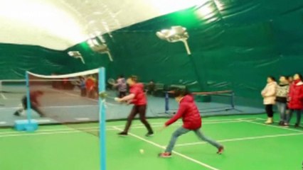 Chinese smog forces school to build special pressurised PE dome