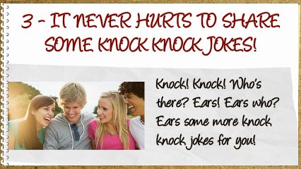 10 Knock Knock Jokes for Teens
