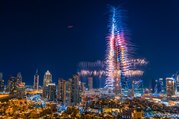 Dubai Burj Khalifa Fireworks 2017 - Dubai Fireworks 2017