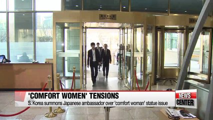 S. Korea expresses strong regret towards Japan's measures over 'comfort women' issue