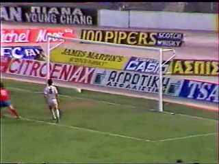 Πανιώνιος-ΑΕΛ 2-0 Ημιτελικός κυπέλλου 1988-89 ΕΤ2