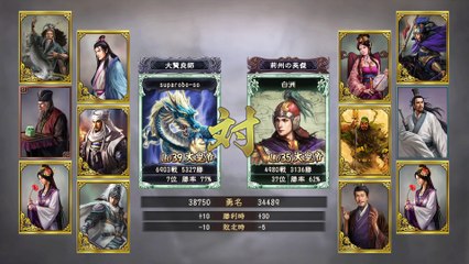 ps4 三國志12 対戦版 謙信＆馬超ダブル鉄車　その2