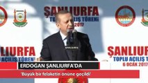 Cumhurbaşkanı Erdoğan: Büyük bir felaketin önüne geçilmiştir
