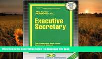 [Download]  Executive Secretary(Passbooks) (Passbook for Career Opportunities) Jack Rudman For Ipad