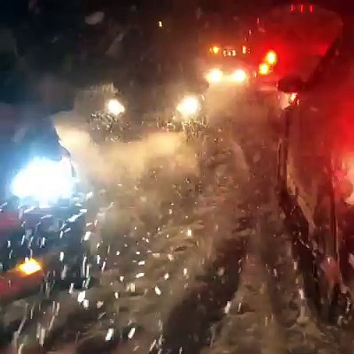 Buffalo, New York Drivers Abandon Cars in Snow