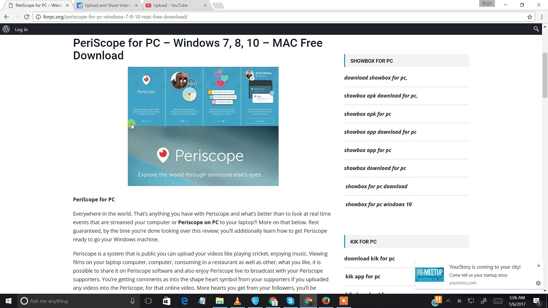 Periscope mac os x
