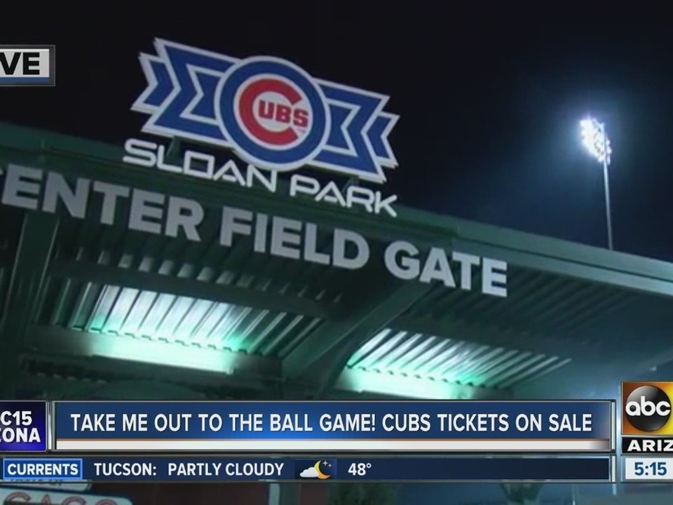 Chicago Cubs Spring Training tickets are about to go on sale video