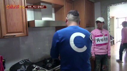 [Vietsub][Chicken] 170105 Kyuhyun và Mino lúng túng trong gian bếp của Tân Tây Du Kí