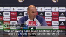 17e j. - Zidane : ''Ronaldo veut toujours jouer''