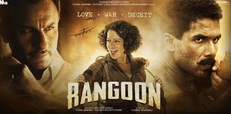 Rangoon - Theatrical Trailer - Shahid Kapoor, Saif Ali Khan and Kangana Ranaut