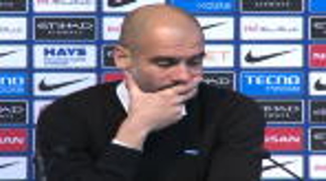 How happy is Pep in England?