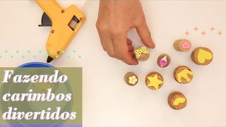 COMO FAZER CARIMBOS CASEIROS