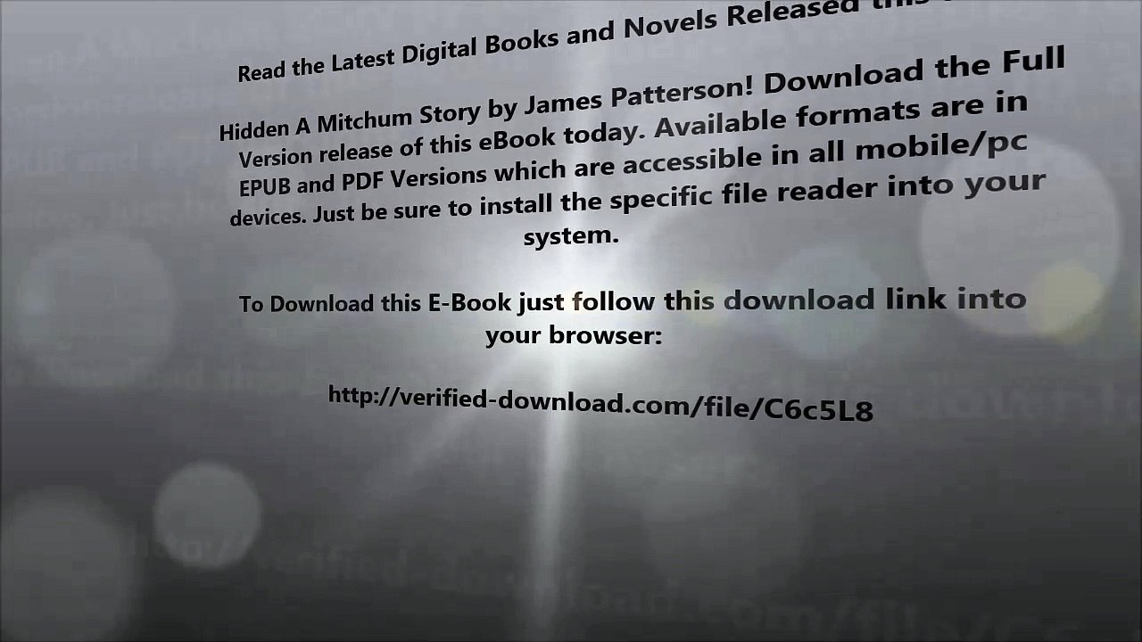 EPUB Download - Hidden A Mitchum Story by James Patterson Ebook Kindle