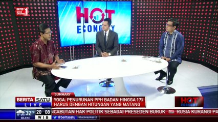 Hot Economy: PPH Badan Turun, Investasi Naik #1