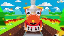 La collection de vidéos de train - Le Train, Voiture de Course et Camion - La Voiture Pour Enfants