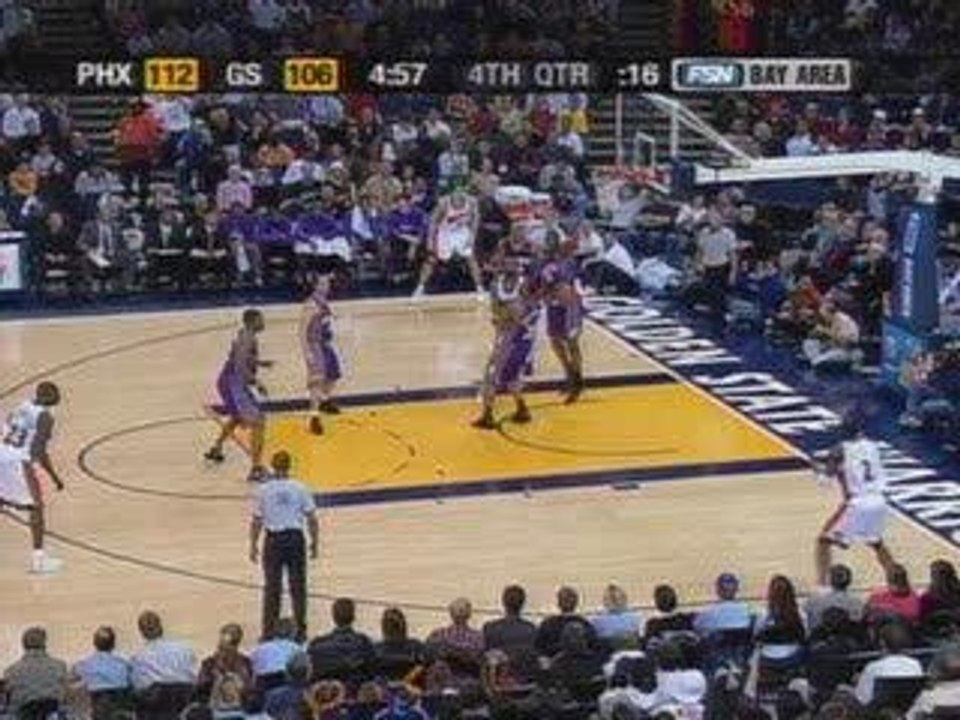 Tir a 3 points de Mickael pietrus