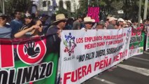 Continúan las manifestaciones contra el aumento de precios de la gasolina en México