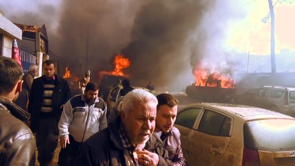 Sangriento atentado en el norte de Siria deja 48 muertos