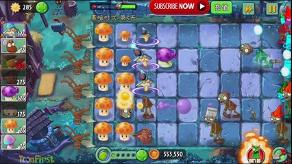 Plants Vs Zombies 2: China Version Dark Ages Night 5