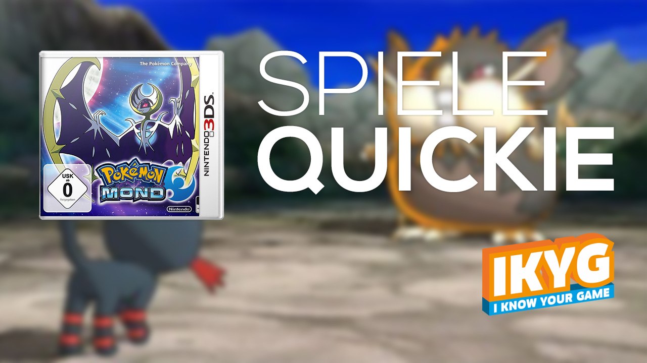 Der spiele-quickie - pokémon mond