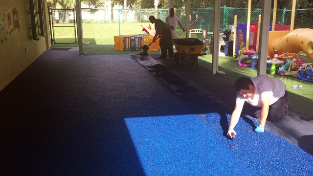 FallZone Poured-in-Place Playground Surfacing fallzonesafetysurfacing.com 1-888-808-1587