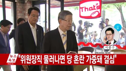 與 김희옥 비대위원장, 당무 복귀 결정 / YTN (Yes! Top News)