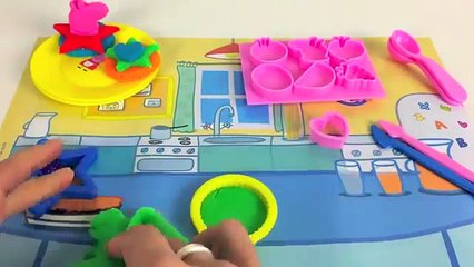 Peppa Pig Play Doh Set ❤ 粉红猪小妹, ペッパピッグ, Πέππα το Γουρουνάκι, πλαστελίνη 플라, 점토, プラスティシーン,
