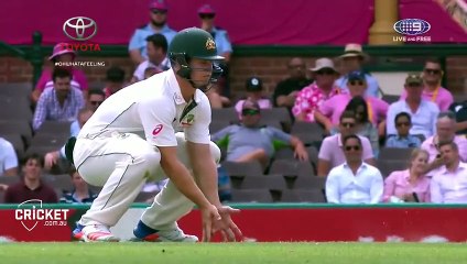 Il prend la balle de Cricket au mauvais endroit, et il a très mal ! [HD]
