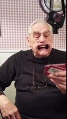 Grandpa Loses Teeth While Playing Speak Out Game