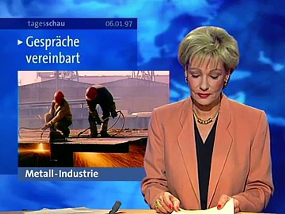 Tagesschau | 06. Januar 1997 20:00 Uhr (mit Dagmar Berghoff) | Das Erste