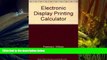 BEST PDF  Electronic Display Printing Calculator [DOWNLOAD] ONLINE