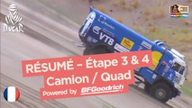 Résumé de l'Étape 3 & 4 - Quad/Camion - Dakar 2017