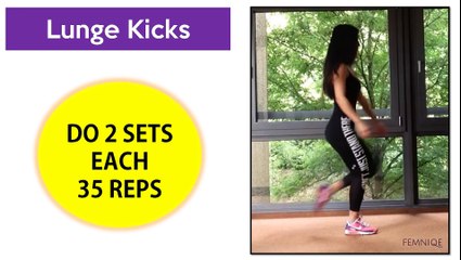  4 INSANE Leg and Butt Workouts   Exercises to Lift and Tone Your Butt and Thighs