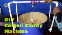 Homemade cotton candy machine