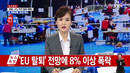 英 EU 탈퇴 우세하자 日 증시 폭락...엔화 가치 급등 / YTN (Yes! Top News)